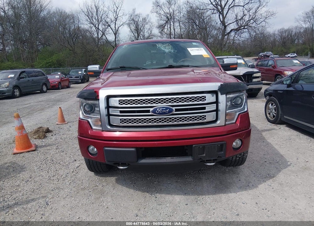 2013 FORD F-150 PLATINUM VIN: 1FTFW1ET2DFC18638