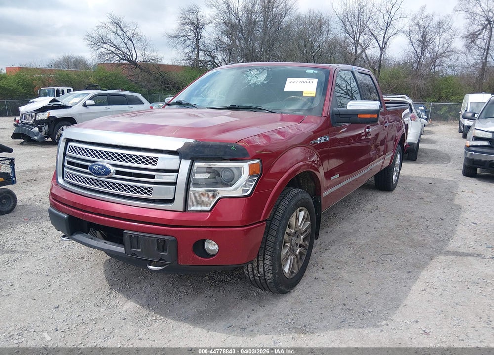2013 FORD F-150 PLATINUM VIN: 1FTFW1ET2DFC18638