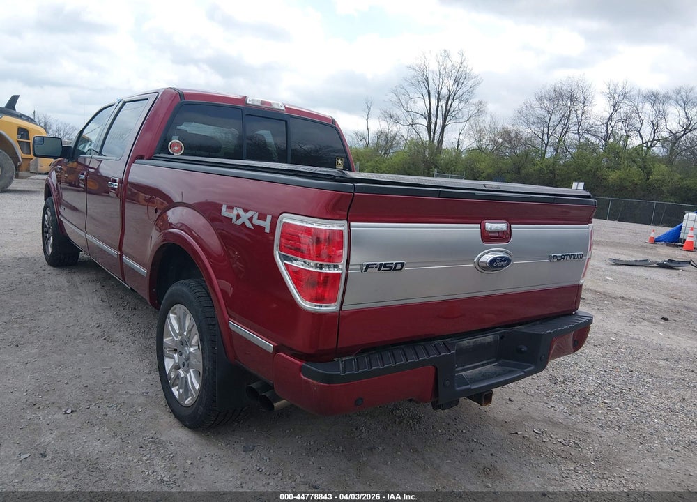 2013 FORD F-150 PLATINUM VIN: 1FTFW1ET2DFC18638