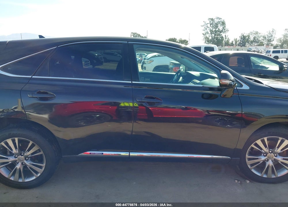 2013 LEXUS RX 450H VIN: JTJZB1BA2D2410917