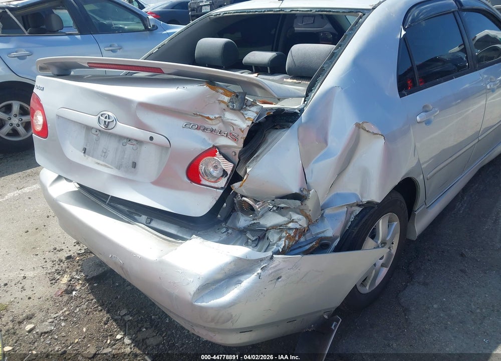 2005 TOYOTA COROLLA S VIN: 1NXBR32E85Z548655