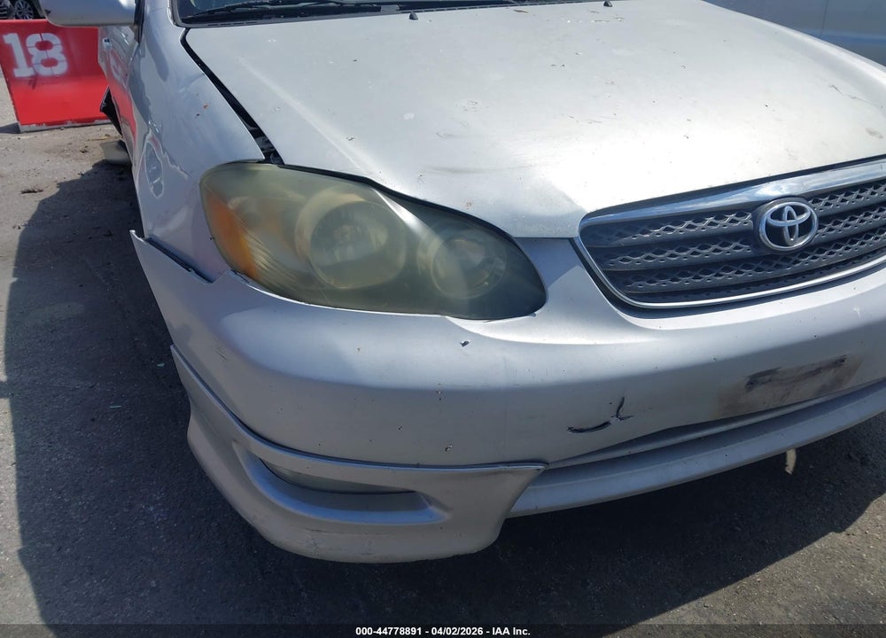 2005 TOYOTA COROLLA S VIN: 1NXBR32E85Z548655