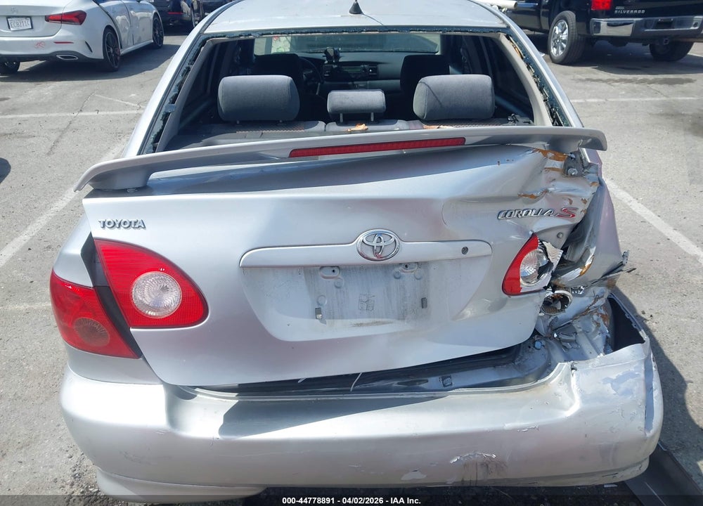 2005 TOYOTA COROLLA S VIN: 1NXBR32E85Z548655
