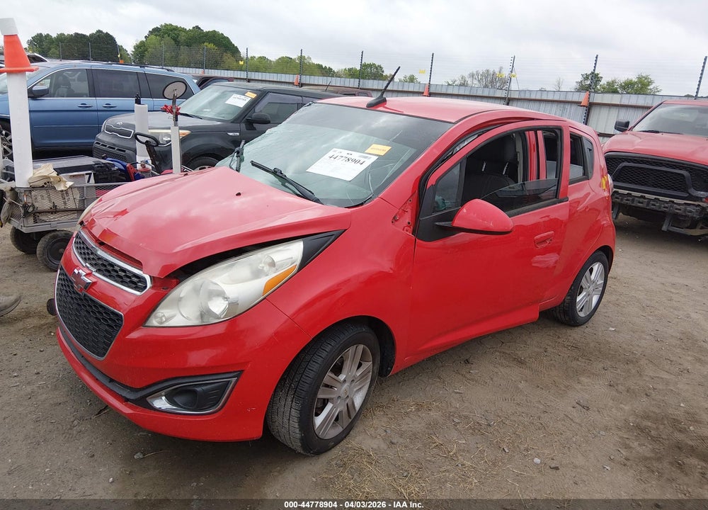 2014 CHEVROLET SPARK LS AUTO VIN: KL8CB6S95EC586005