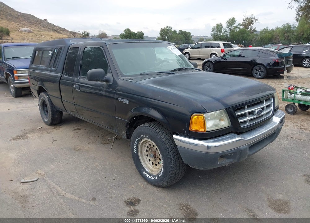 2002 FORD RANGER XLT VIN: 1FTYR44E62TA76474