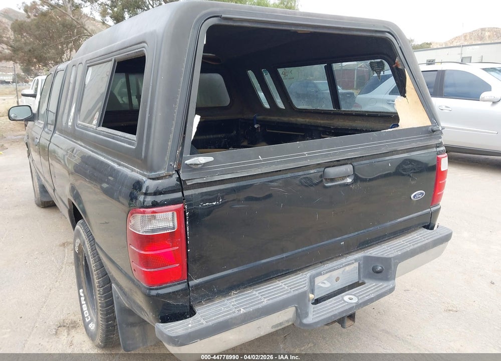 2002 FORD RANGER XLT VIN: 1FTYR44E62TA76474