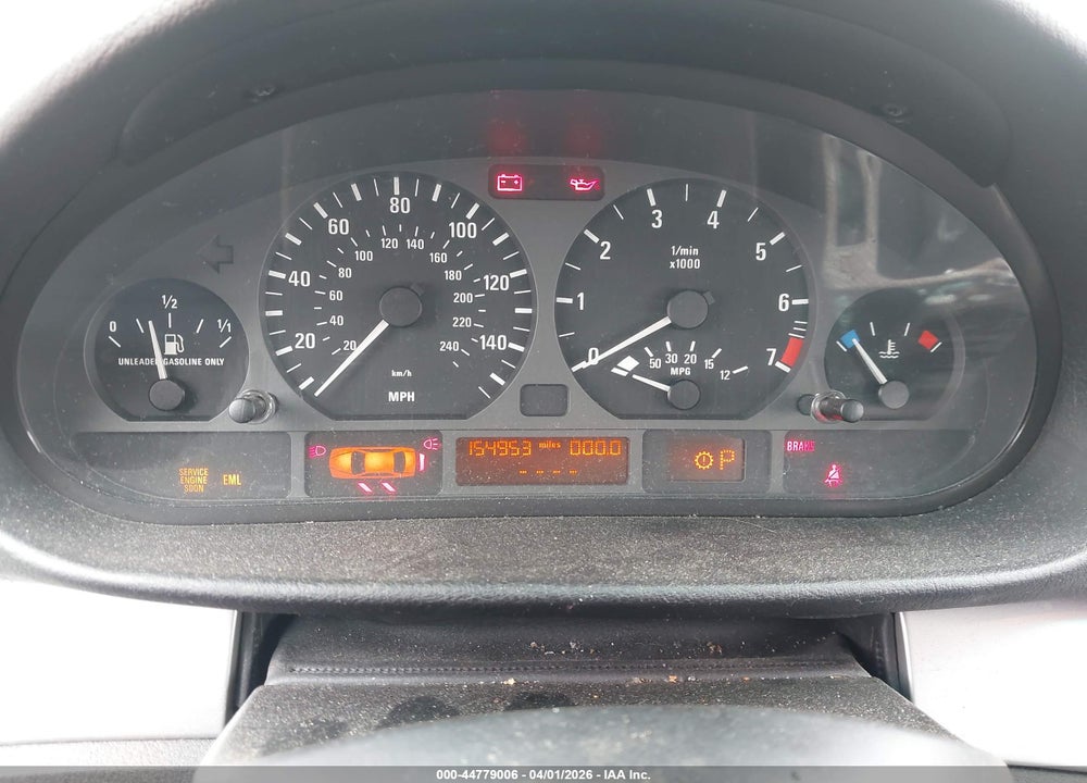 2004 BMW 325I VIN: WBAAZ33484KP89130