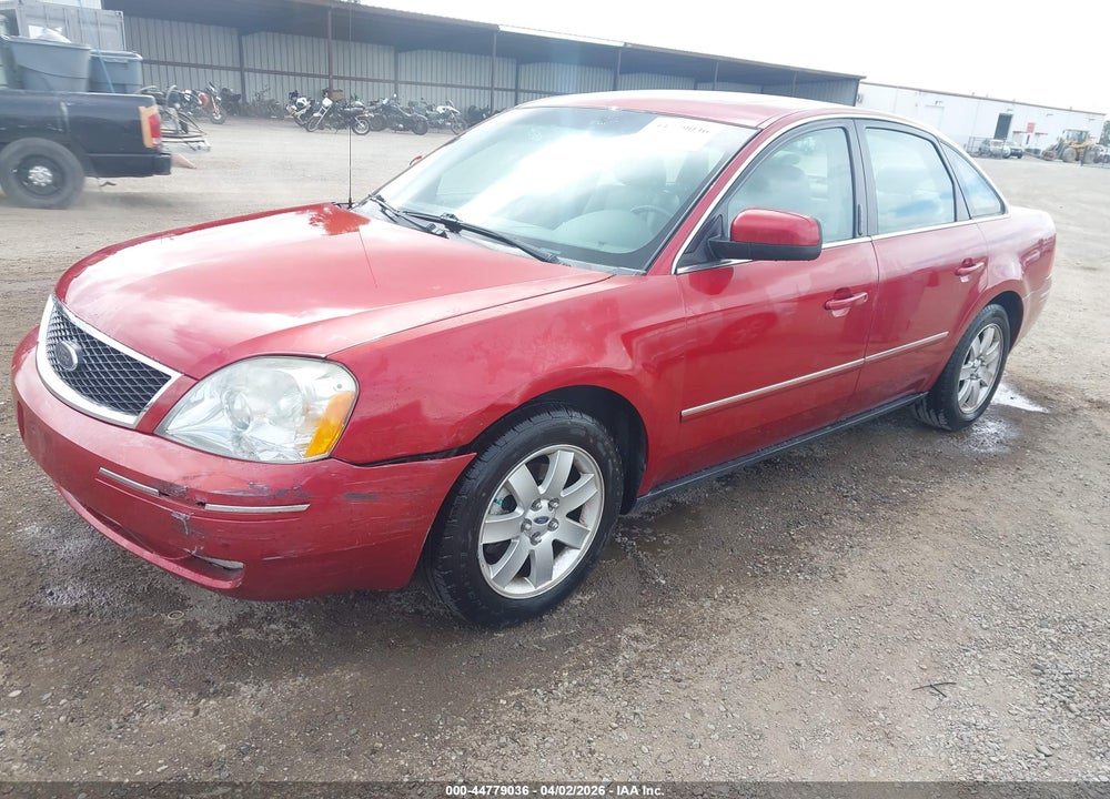 2005 FORD FIVE HUNDRED SEL VIN: 1FAFP27165G122205