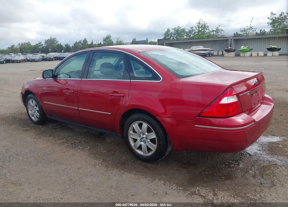 2005 FORD FIVE HUNDRED SEL VIN: 1FAFP27165G122205