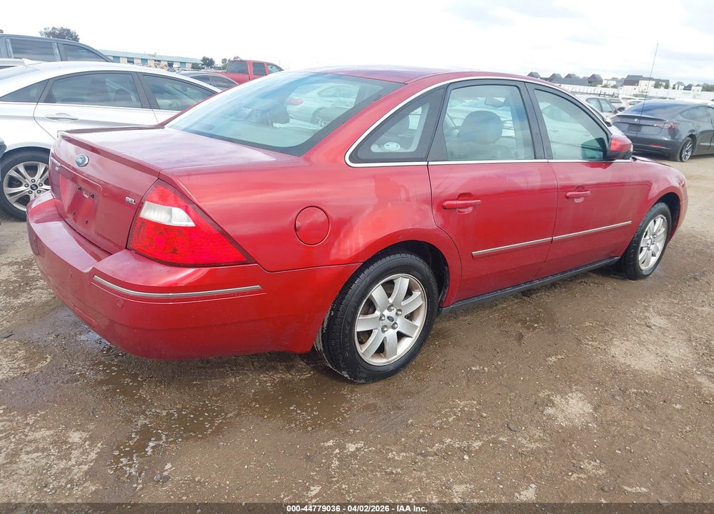 2005 FORD FIVE HUNDRED SEL VIN: 1FAFP27165G122205