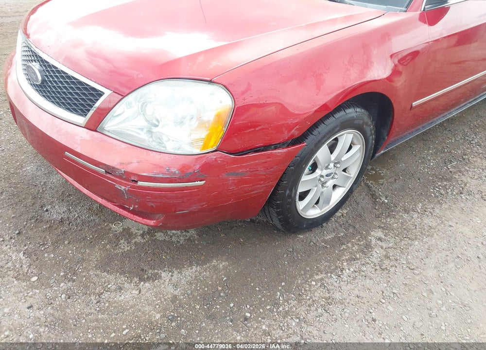 2005 FORD FIVE HUNDRED SEL VIN: 1FAFP27165G122205