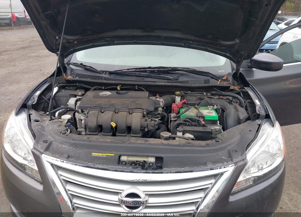 2013 NISSAN SENTRA SV VIN: 3N1AB7APXDL702504