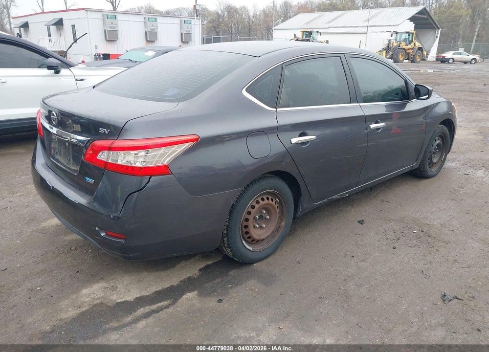 2013 NISSAN SENTRA SV VIN: 3N1AB7APXDL702504