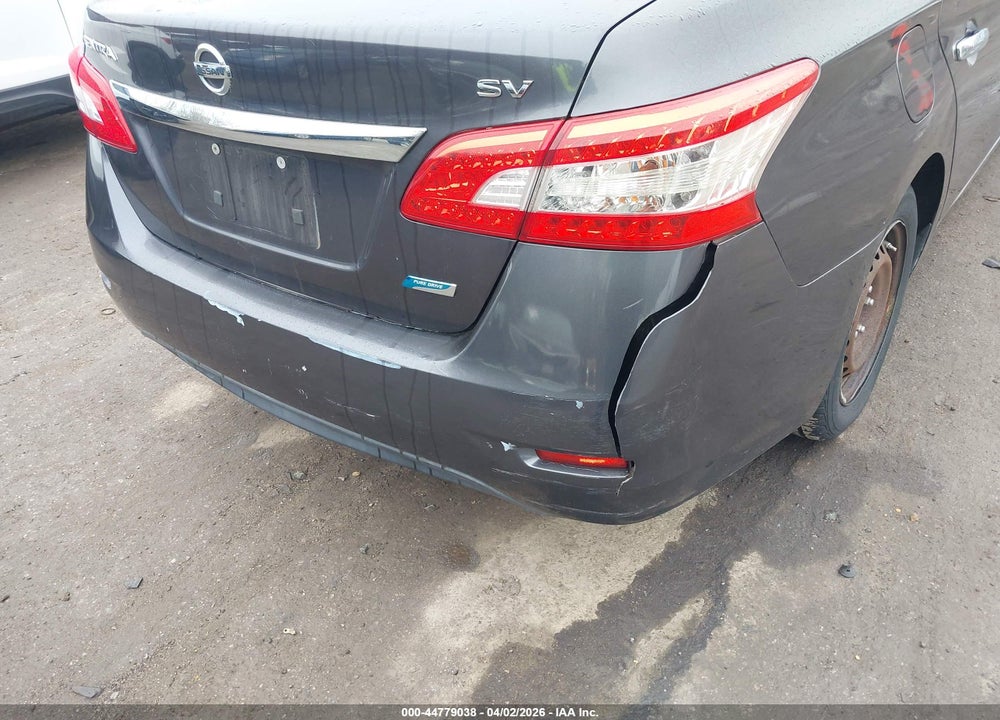 2013 NISSAN SENTRA SV VIN: 3N1AB7APXDL702504