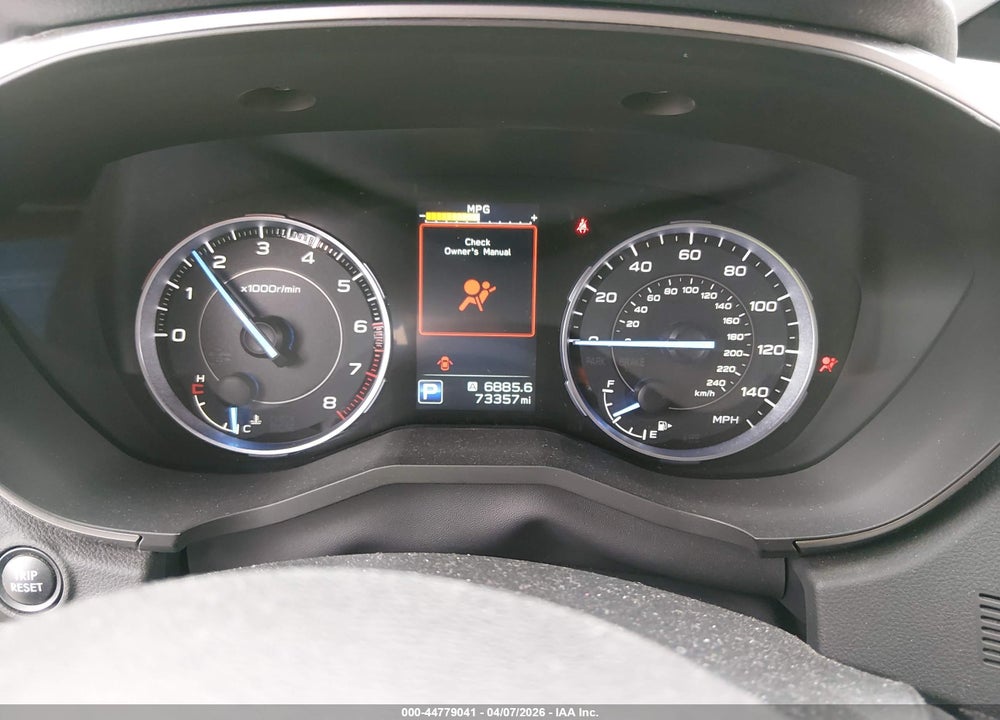 2020 SUBARU ASCENT TOURING VIN: 4S4WMARD0L3436064