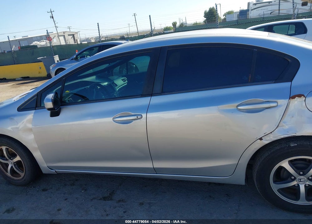 2015 HONDA CIVIC SE VIN: 19XFB2F73FE264365
