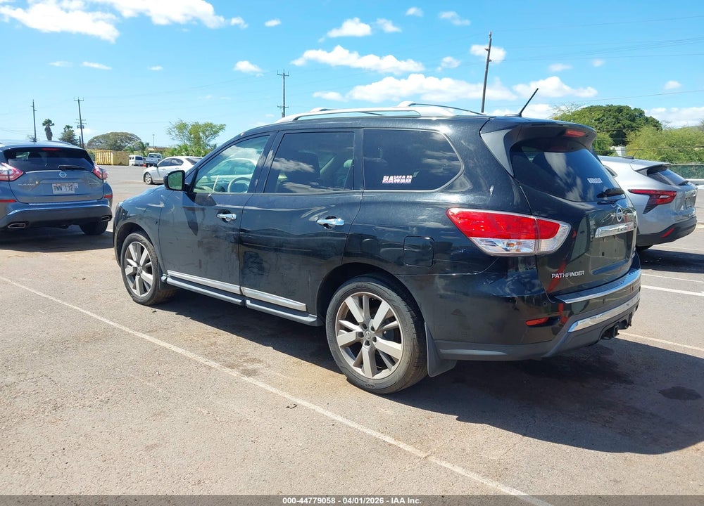 2013 NISSAN PATHFINDER PLATINUM VIN: 5N1AR2MM0DC674314