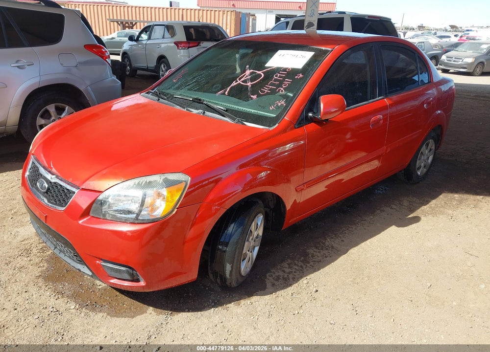 2011 KIA RIO LX VIN: KNADH4A30B6952939