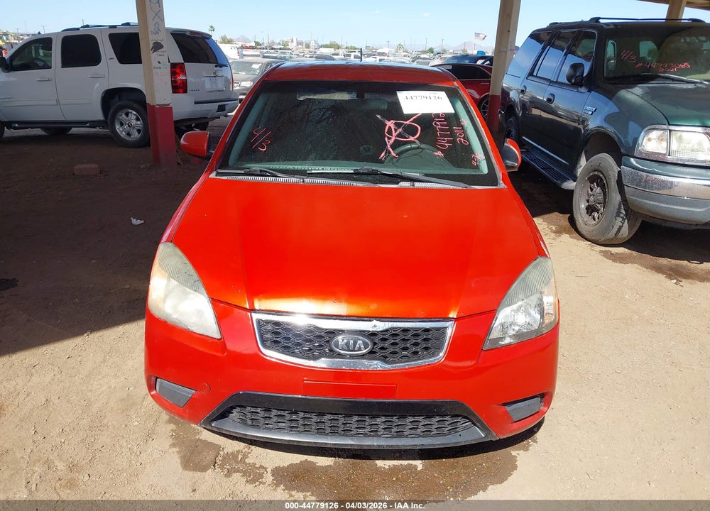 2011 KIA RIO LX VIN: KNADH4A30B6952939