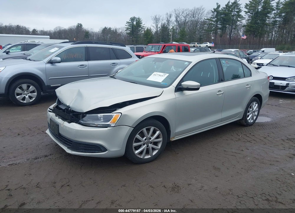 2011 VOLKSWAGEN JETTA 2.5L SE VIN: 3VWDZ7AJ9BM359187