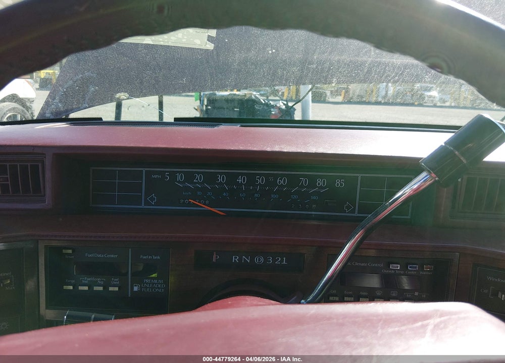 1991 CADILLAC DEVILLE VIN: 1G6CD53B9M4250866