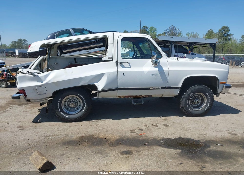 1989 CHEVROLET BLAZER V10 VIN: 1GNEV18K9KF176362