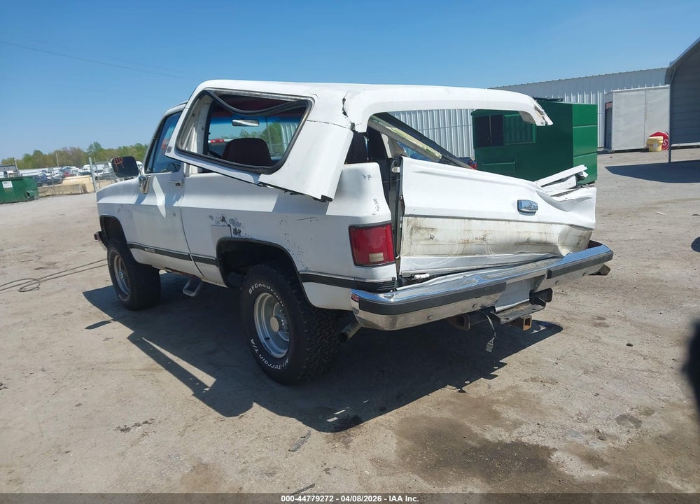 1989 CHEVROLET BLAZER V10 VIN: 1GNEV18K9KF176362