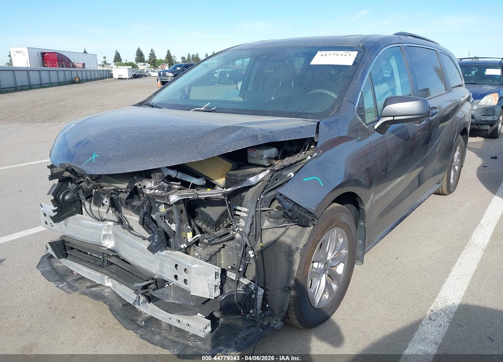 2023 TOYOTA SIENNA LE VIN: 5TDBRKEC4PS174934