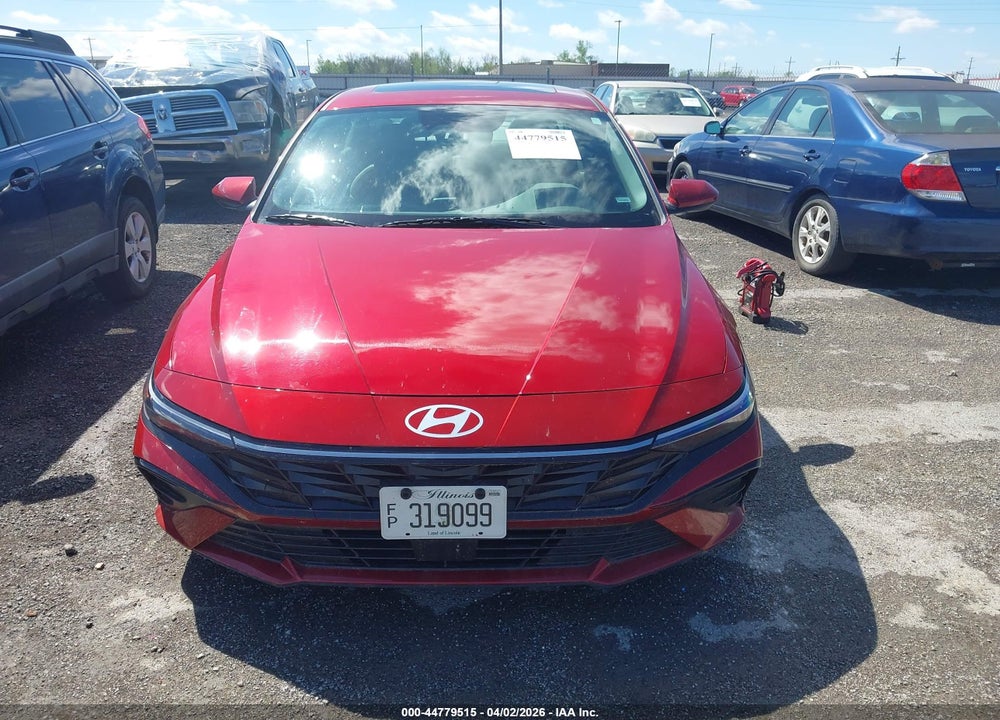2025 HYUNDAI ELANTRA SEL CONVENIENCE VIN: KMHLS4DG1SU034526