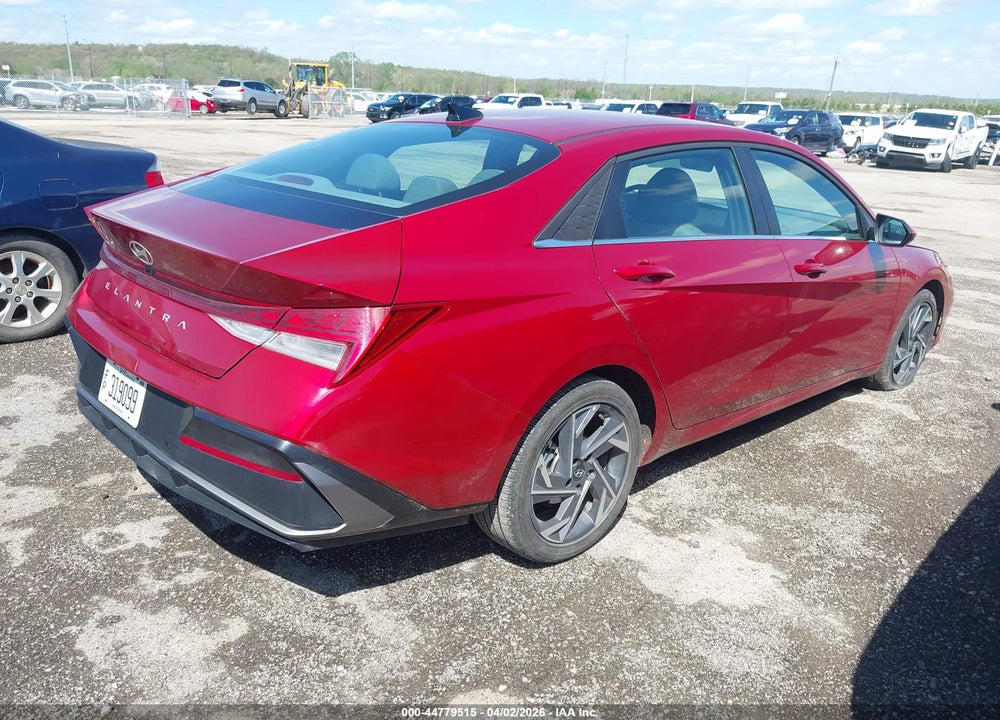 2025 HYUNDAI ELANTRA SEL CONVENIENCE VIN: KMHLS4DG1SU034526