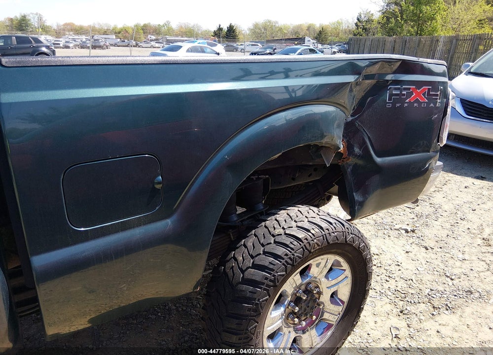 2011 FORD F-350 LARIAT VIN: 1FT8W3BT0BEC89686