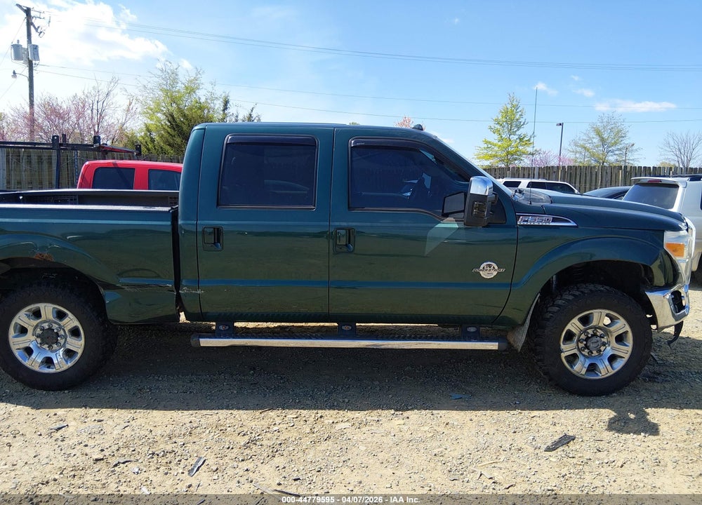 2011 FORD F-350 LARIAT VIN: 1FT8W3BT0BEC89686