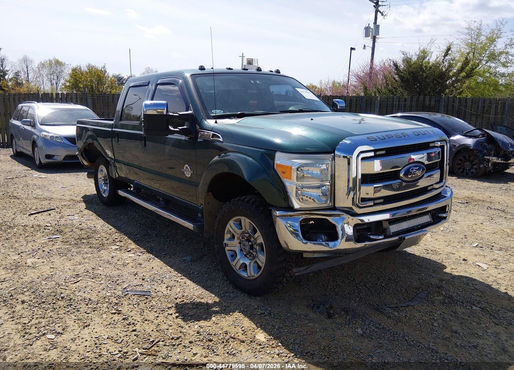 2011 FORD F-350 LARIAT VIN: 1FT8W3BT0BEC89686