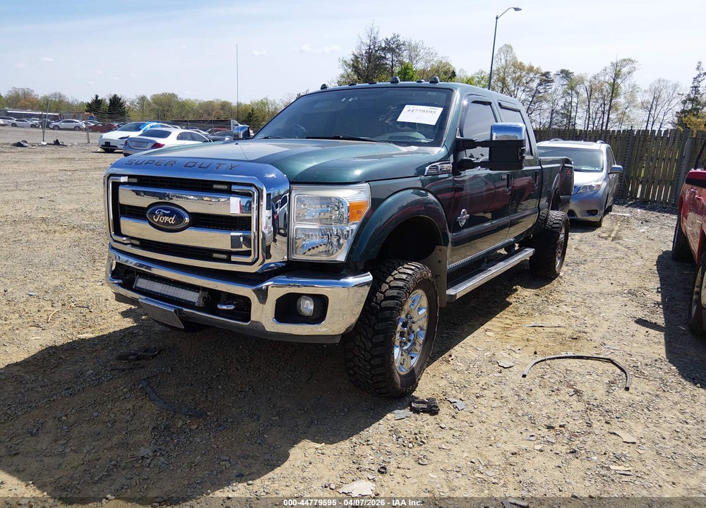 2011 FORD F-350 LARIAT VIN: 1FT8W3BT0BEC89686