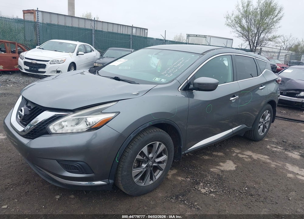 2017 NISSAN MURANO S VIN: 5N1AZ2MH5HN188255