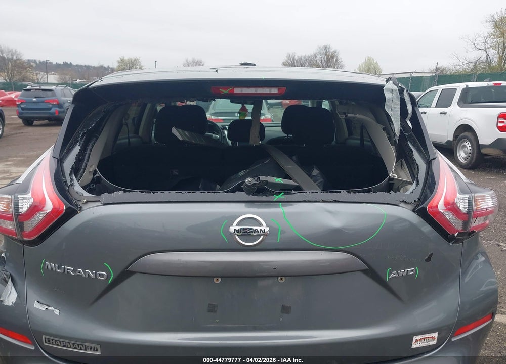 2017 NISSAN MURANO S VIN: 5N1AZ2MH5HN188255