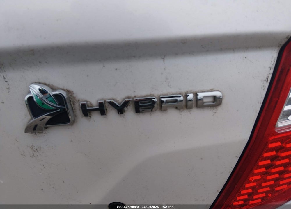 2010 FORD FUSION HYBRID VIN: 3FADP0L38AR182024