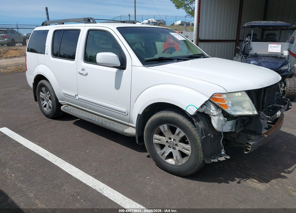 2010 NISSAN PATHFINDER SE VIN: 5N1AR1NN1AC624034