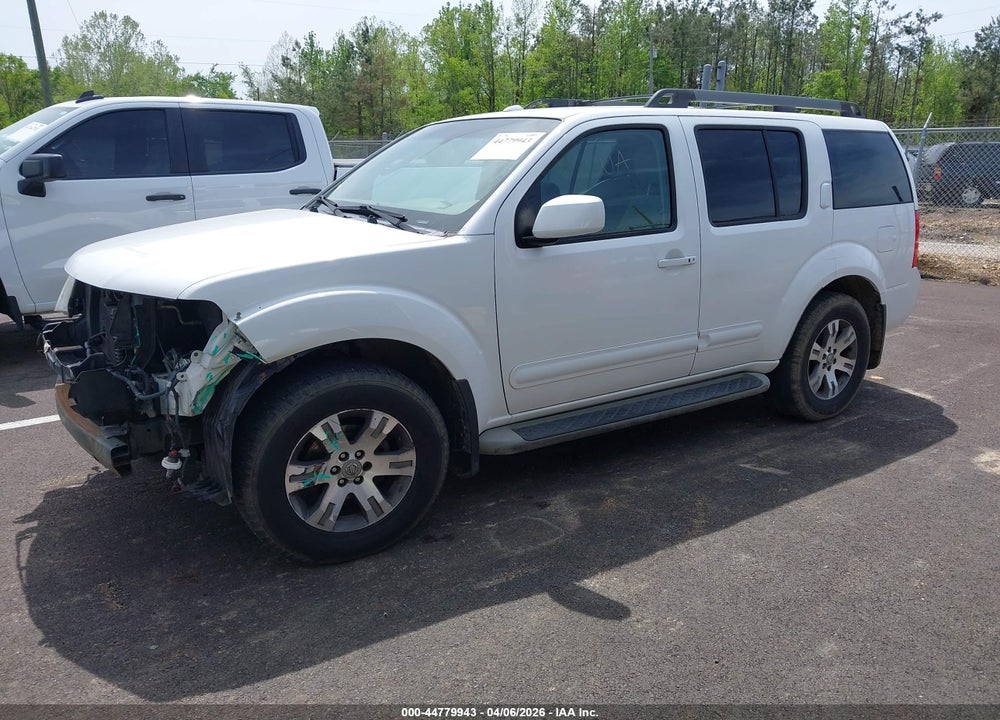 2010 NISSAN PATHFINDER SE VIN: 5N1AR1NN1AC624034