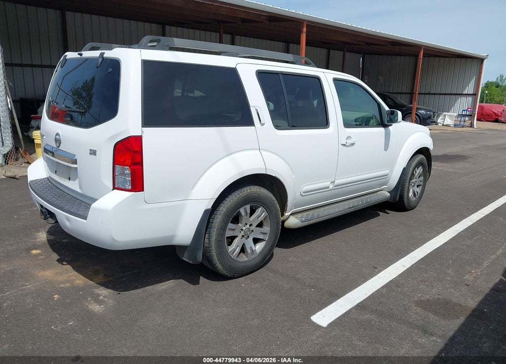 2010 NISSAN PATHFINDER SE VIN: 5N1AR1NN1AC624034