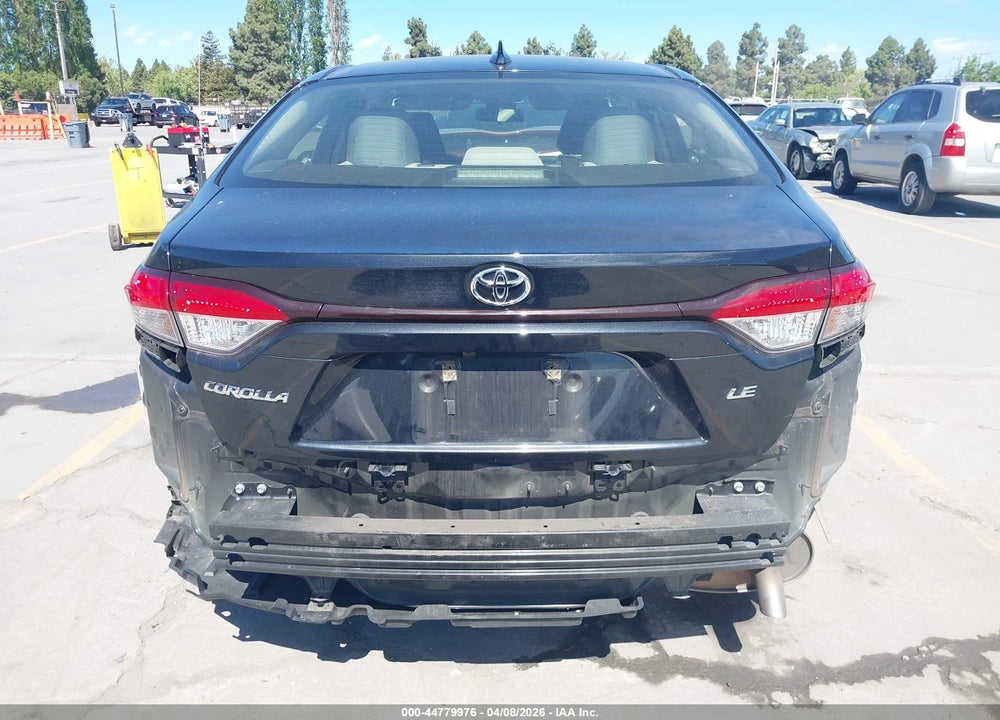 2022 TOYOTA COROLLA LE VIN: JTDEPMAE7NJ204671