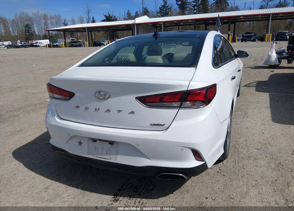 2019 HYUNDAI SONATA LIMITED VIN: 5NPE34AF6KH765209