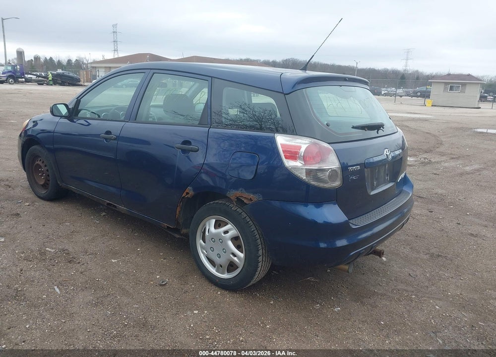 2005 TOYOTA MATRIX VIN: 2T1KR32EX5C476701