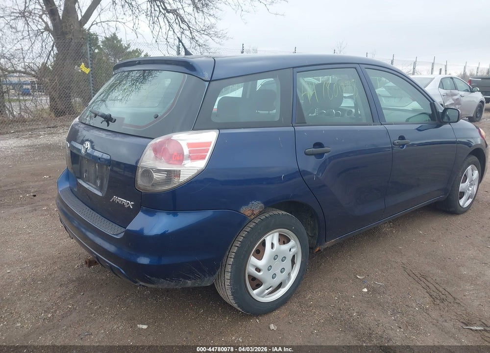 2005 TOYOTA MATRIX VIN: 2T1KR32EX5C476701