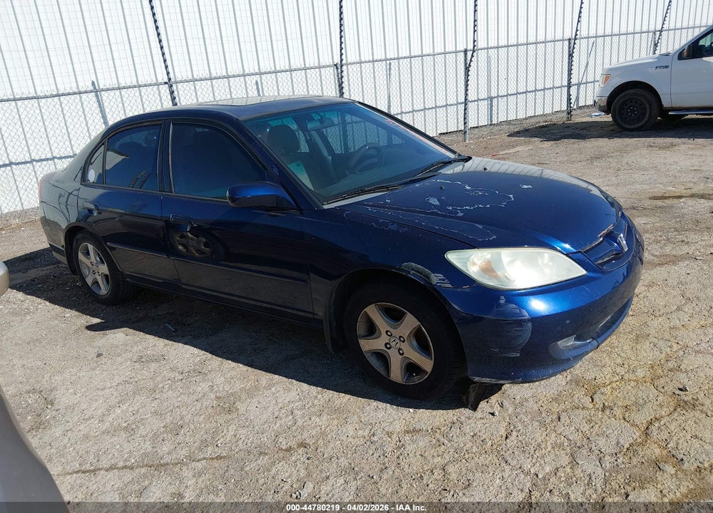 2004 HONDA CIVIC EX VIN: 2HGES26714H521070
