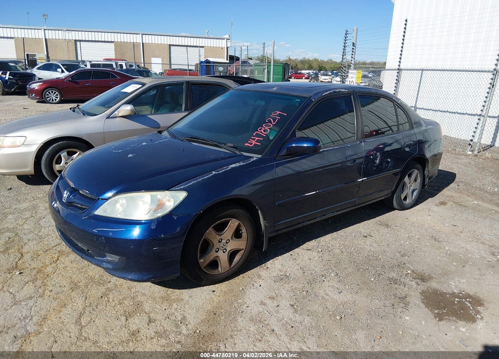 2004 HONDA CIVIC EX VIN: 2HGES26714H521070