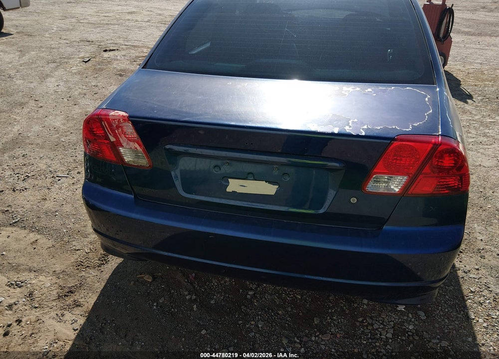 2004 HONDA CIVIC EX VIN: 2HGES26714H521070