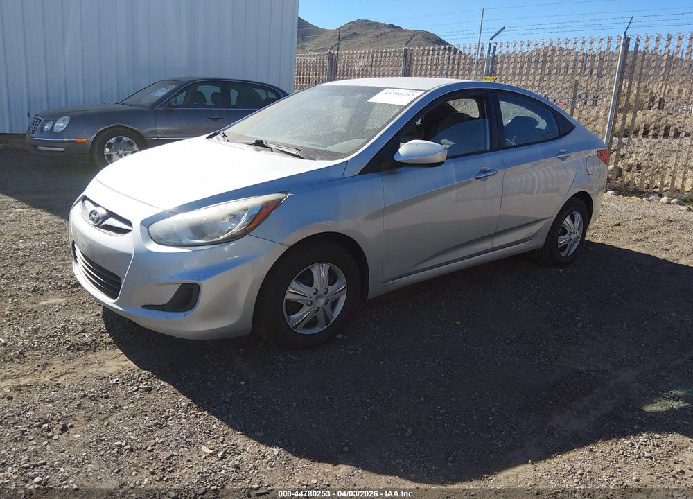 2013 HYUNDAI ACCENT GLS VIN: KMHCT4AE6DU294553