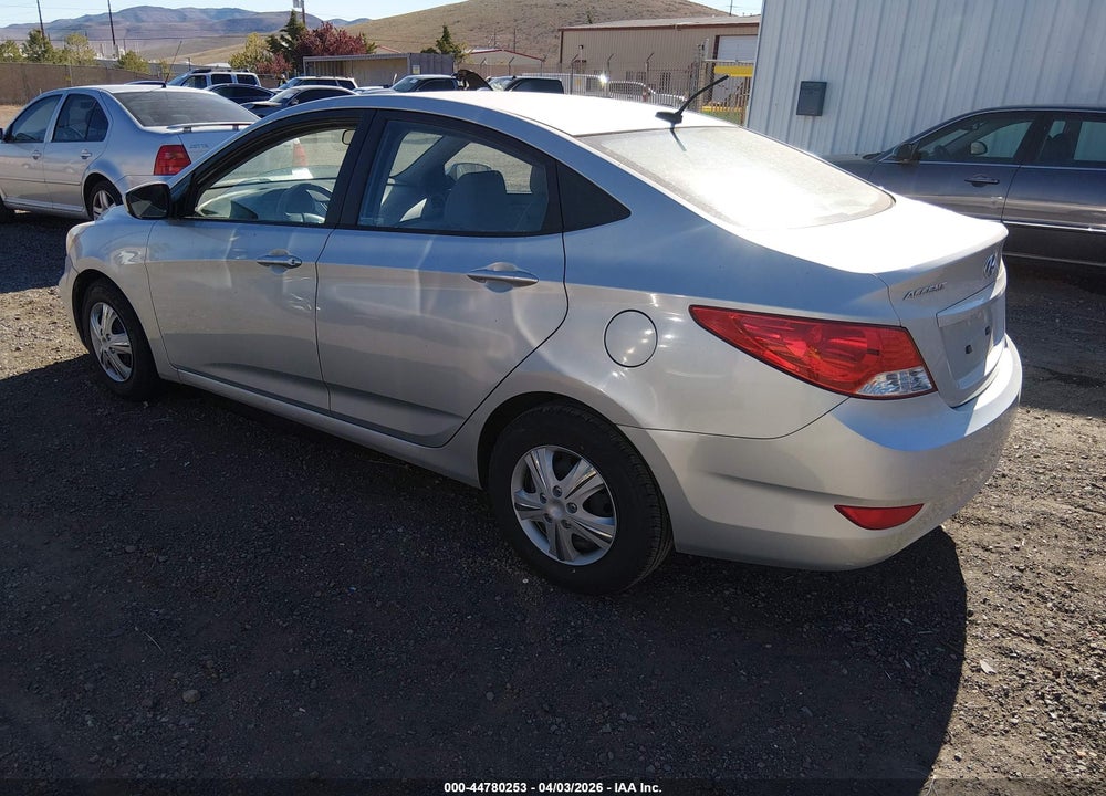 2013 HYUNDAI ACCENT GLS VIN: KMHCT4AE6DU294553