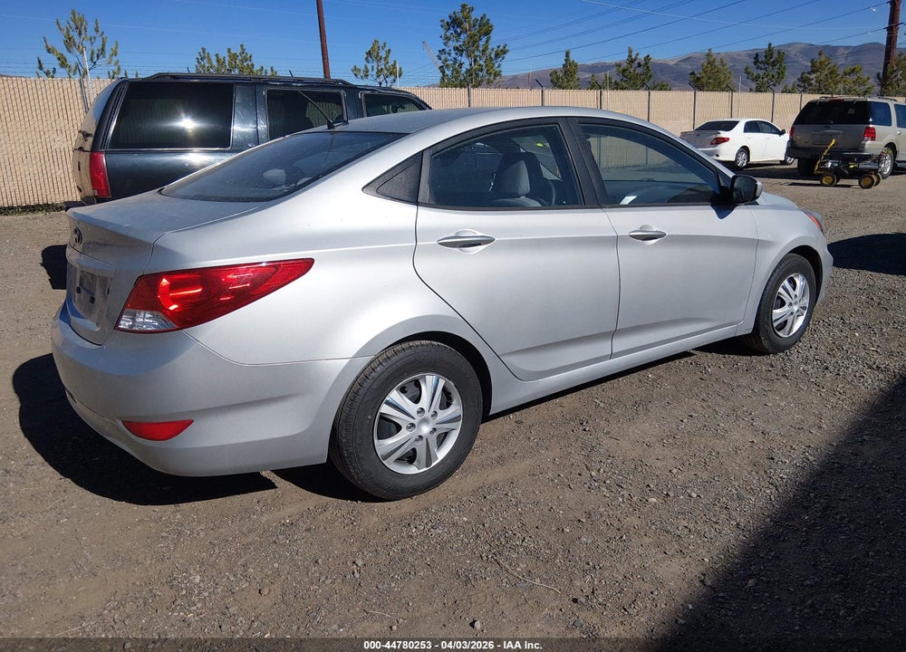 2013 HYUNDAI ACCENT GLS VIN: KMHCT4AE6DU294553